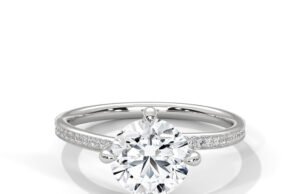 Less Is More: Discovering the Beauty of Simple Wedding Rings lab grown diamond rings