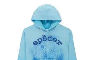 Blue Sp5der Hoodie: A Bold Statement in Streetwear Fashion