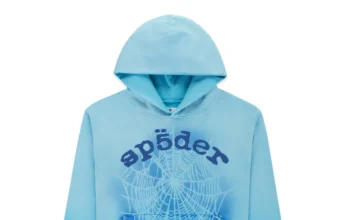 Blue Sp5der Hoodie: A Bold Statement in Streetwear Fashion