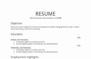 What is the Best Resume For a Job in Alberta What is the Best Resume For a Job in Alberta