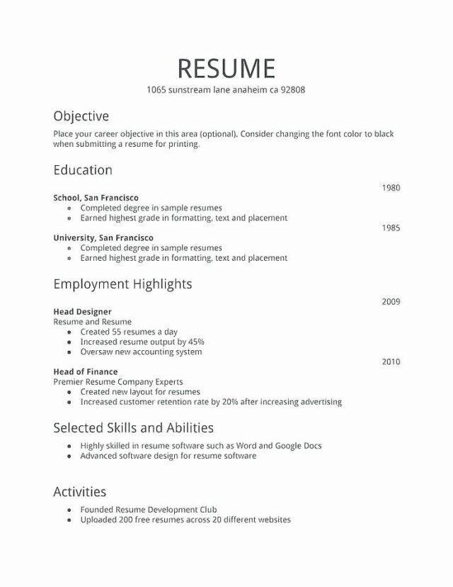 What is the Best Resume For a Job in Alberta