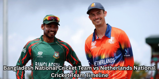 Bangladesh National Cricket Team vs Netherlands National Cricket Team Timeline