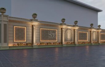 Transform Your Property with a Distinctive Boundary Wall Design Boundary wall Designs - Stone Art By SKL