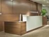 Stylish and Functional Reception Desk in Modern Offices