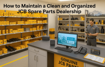 How to Maintain a Clean and Organized JCB Spare Parts Dealership? Organized JCB Spare Parts