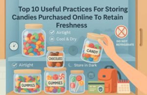 Top 10 Useful Practices For Storing Candies Purchased Online To Retain Freshness Storing Candies