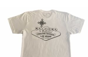 Comfortable Feel the Difference in These Ultra Soft Hoodies Chrome Hearts Welcome To Las Vegas T-shirt