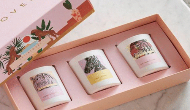 Custom Two Piece Candle Boxes