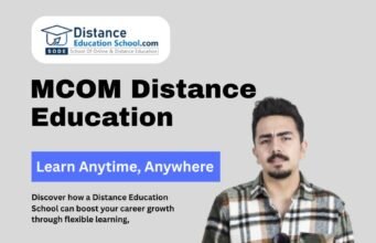Distance Education For MCOM: Admission Open Distance Education For MCOM