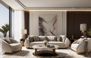 Elevate Dubai Interiors with Modern Living Room Furniture Pieces furniture