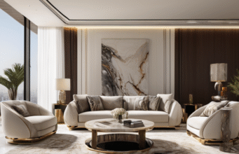Elevate Dubai Interiors with Modern Living Room Furniture Pieces furniture