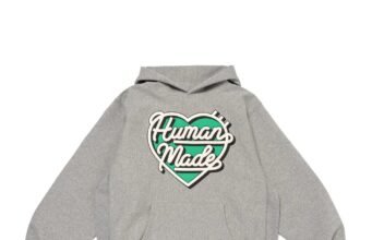 Styling Human Made Hoodies: Vintage Meets Modern HEAVYWEIGHT GREY HOODIE