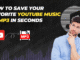 How to Save Your Favorite YouTube Music as an MP3 in Seconds? YouTube Music as MP3