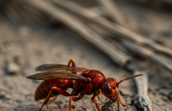 Red Dirt Dauber: Everything You Need to Know About This Solitary Wasp Red Dirt Dauber