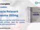 What is Prosoma 350mg? Common Questions Answered Prosoma 350mg tablet pack with muscle pain relief concept in the background.