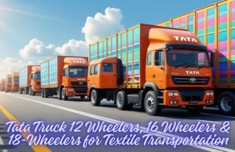 Tata Truck 12 Wheelers, 16 Wheelers & 18-Wheelers for Textile Transportation Tata Truck 12 Wheelers, 16 Wheelers & 18-Wheelers for Textile Transportation