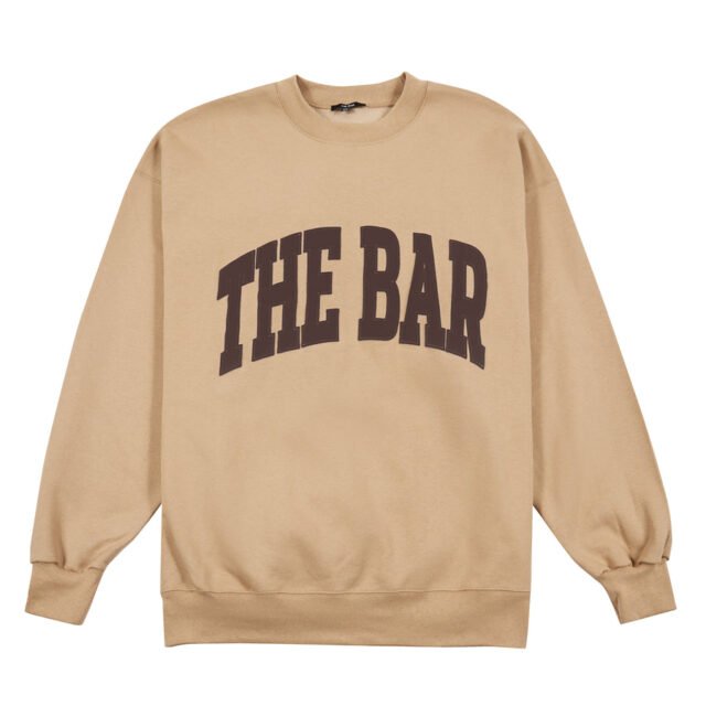 the bar varsity sweatshirt