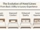 The Evolution of Hotel Linen: From Basic Utility to Luxury Experience The Evolution of Hotel Linen: From Basic Utility to Luxury Experience