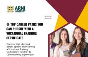 Top Career Options After Getting a Vocational Training Certificate Vocational Training Certificate