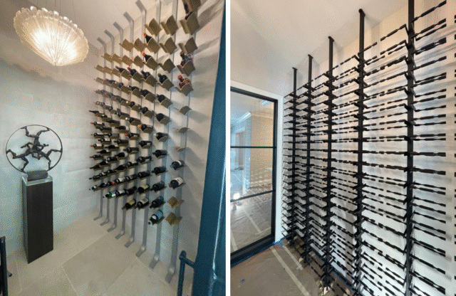 wine wall in houston