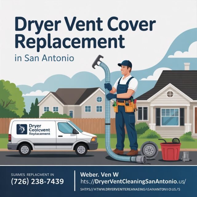 Dryer Vent Cover Replacement in San Antonio