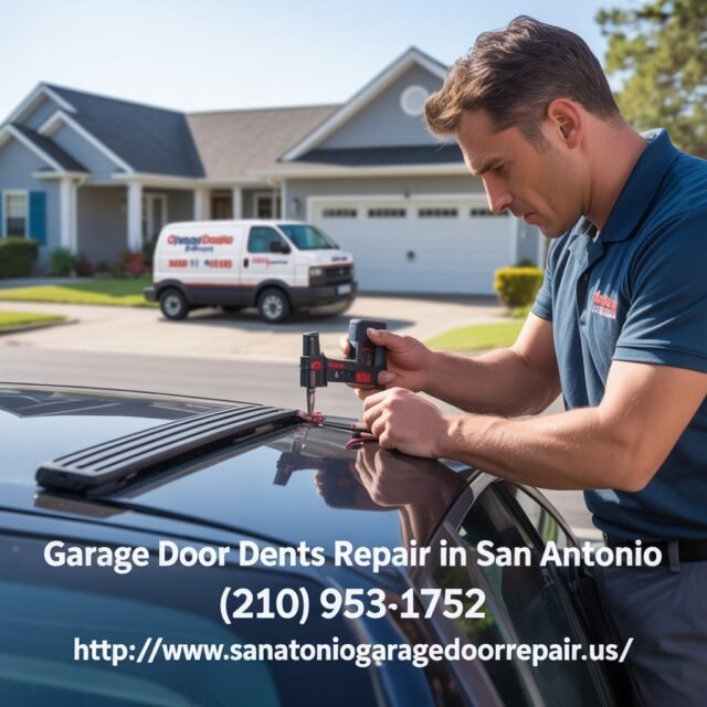 Garage Door Dents Repair in San Antonio