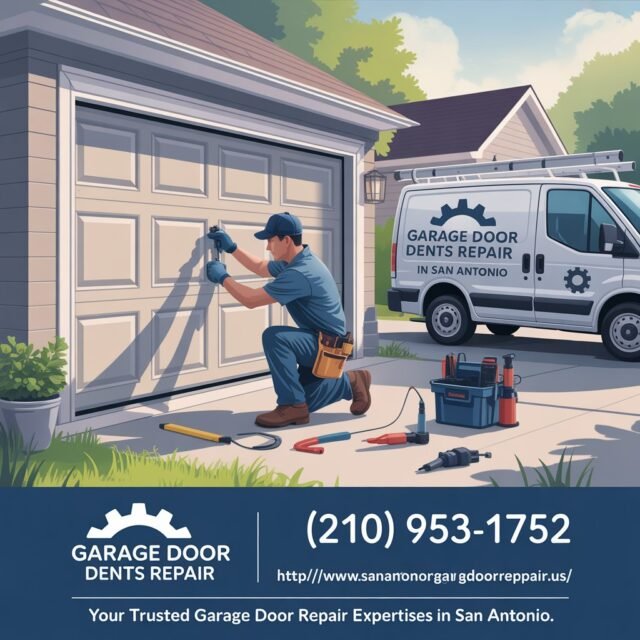 Garage Door Dents Repair in San Antonio