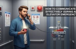 How to communicate effectively during an elevator emergency? automobile elevator manufacturers in Delhi