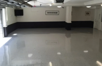 Before and After: Garage Floor Epoxy Makes a Big Difference garage floor epoxy in nj.