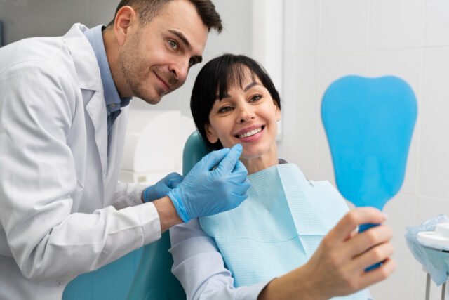 cosmetic dentist