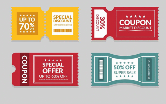 coupons