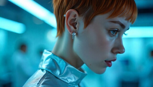 Tiny Diamond Studs