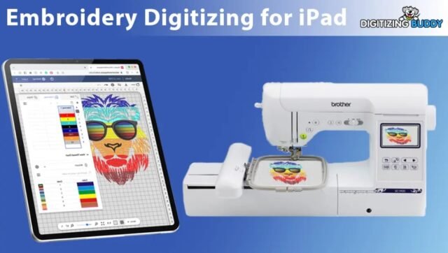 Embroidery Digitizing for iPad