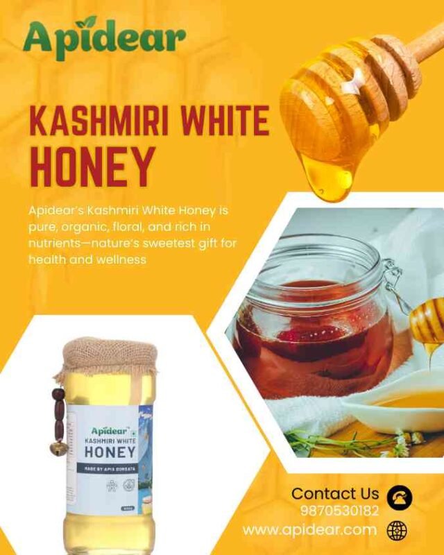 kashmir white honey